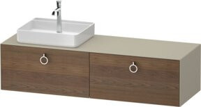 Duravit Waschtischunterschrank White Tulip in White, Breite: 160 cm, Tiefe: 55 cm, Höhe: 40,8 cm - Bild 1