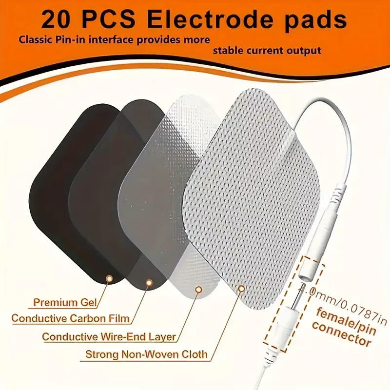 ShaxyMsc Elektroden Pads Gel, Unisex - Bild 2