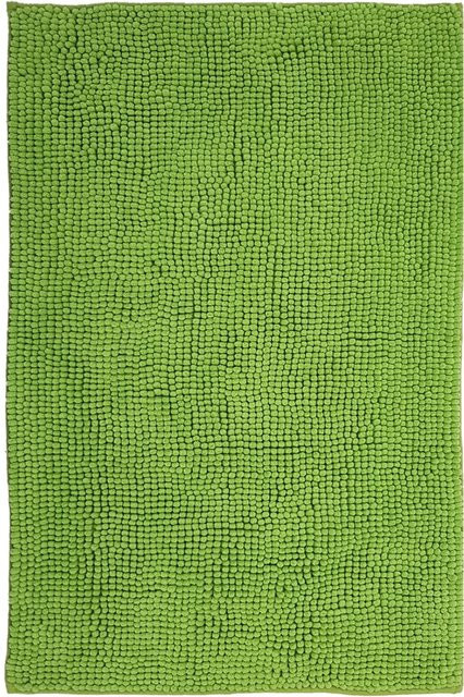 NYVI Badematte NYVISpa aus Chenille, rechteckig, Grün, B/T: 70 x 120 cm, rutschfest und saugfähig - Bild 1