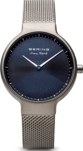 Bering Max René Damenuhr, Quarz, Edelstahl, Schwarz, 31 mm, 5 ATM - Bild 1