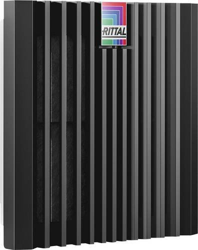 Rittal Blue e+ Austrittsfilter SK 3239.308 in Schwarz, B/H/T: 20,4 x 20,4 x 4,58 cm - Bild 1