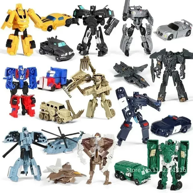 GSF Mini-Transformationsroboter-Set 2-in-1 Roboter und Auto - Bild 1