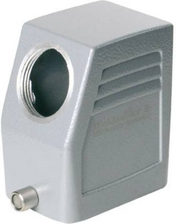 Weidmüller Steckergehäuse HDC 16D TSLU 1M32G 1787470000 in Silber - Bild 1