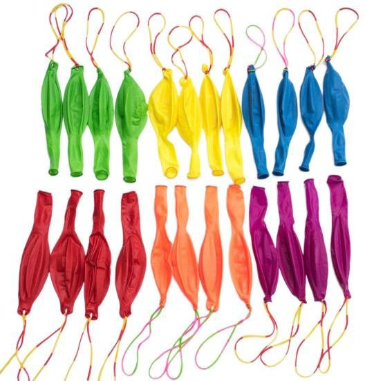 Puntos Party Time Luftballons Latex bunt 32-teiliges Set - Bild 1
