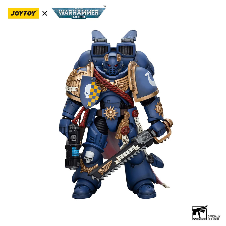 JOYTOY Warhammer 40K Ultramarines Intercessors Blood Angels Imperial Fists Space Wolves NPCSModel, Actionfigur, 1/18 - Bild 2
