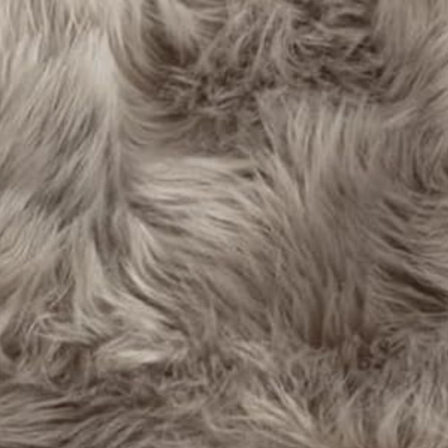 KARAT Kunstfell Nelly Dekofell Beige B: 90 cm, T: 90 cm, H: 1 cm - Bild 3