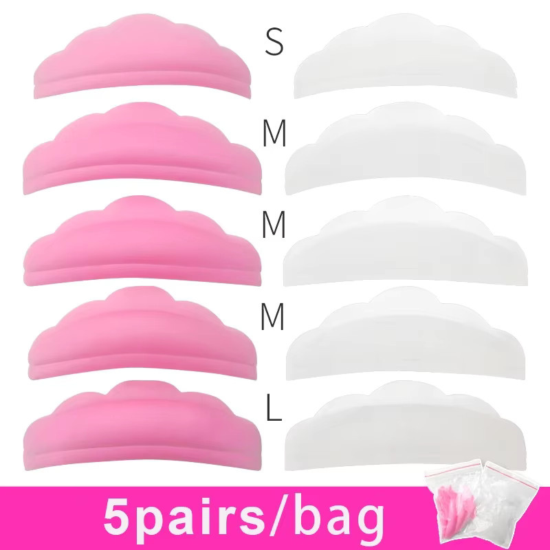 CNKESS Lash Lift Silikon Schutz Pads, 10 Stück, Unisex - Bild 2