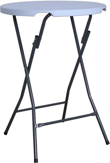 Acamp Stehtisch Le Havre Weiß Ø 80 cm x H 110 cm - Bild 1