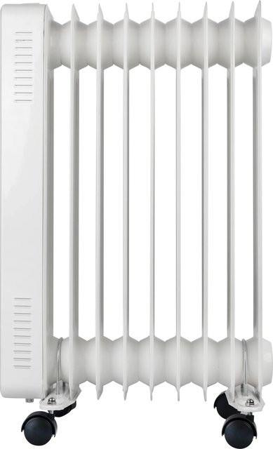 Mobiler Ölradiator Hultsfred Hot Air 2.000 W in Weiß, B/T/H: 60,0 x 28,0 cm - Bild 1