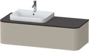 Duravit Waschtischunterschrank Happy D.2 Plus in Tau s-matt, Wandmontage, B/T: 130 x 55 cm - Bild 1