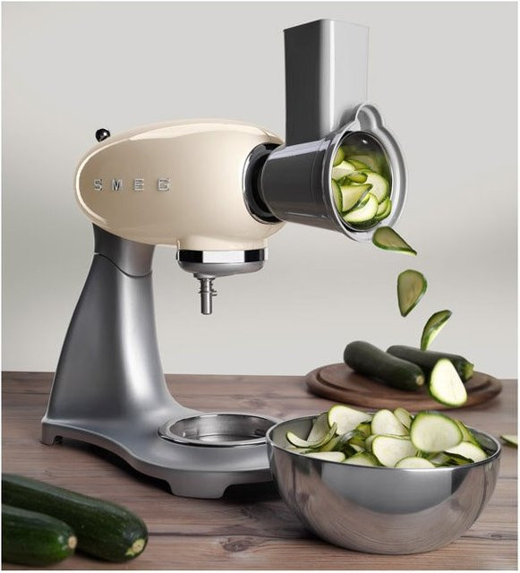 SMEG SMSG01 Gemüseschneider und Reibe als Küchenmaschinen-Zubehör - Bild 1