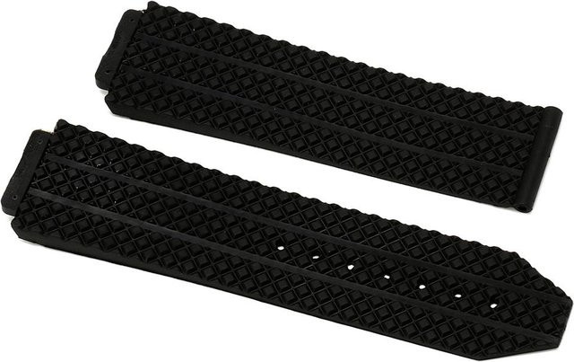 Fishine Uhrenarmband Silikon, 24 mm, schwarz, Herren - Bild 1