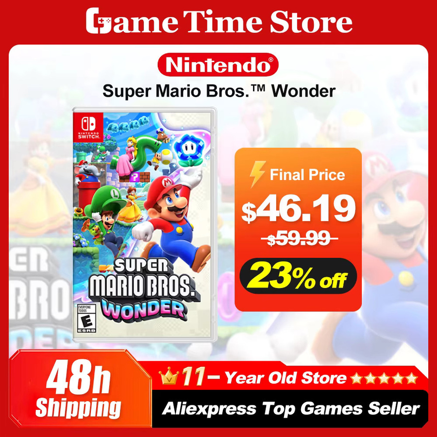 Super Mario Bros. Wonder für Nintendo Switch als physisches Spiel auf Game Card in Multicolour - Bild 2