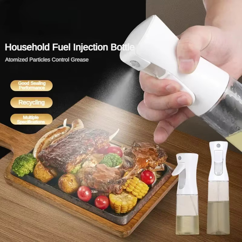 Öl Spray Flasche aus Glas mit Press-Mechanismus für Küche und Grill, ideal für Öl, Essig oder Sojasauce - Bild 2