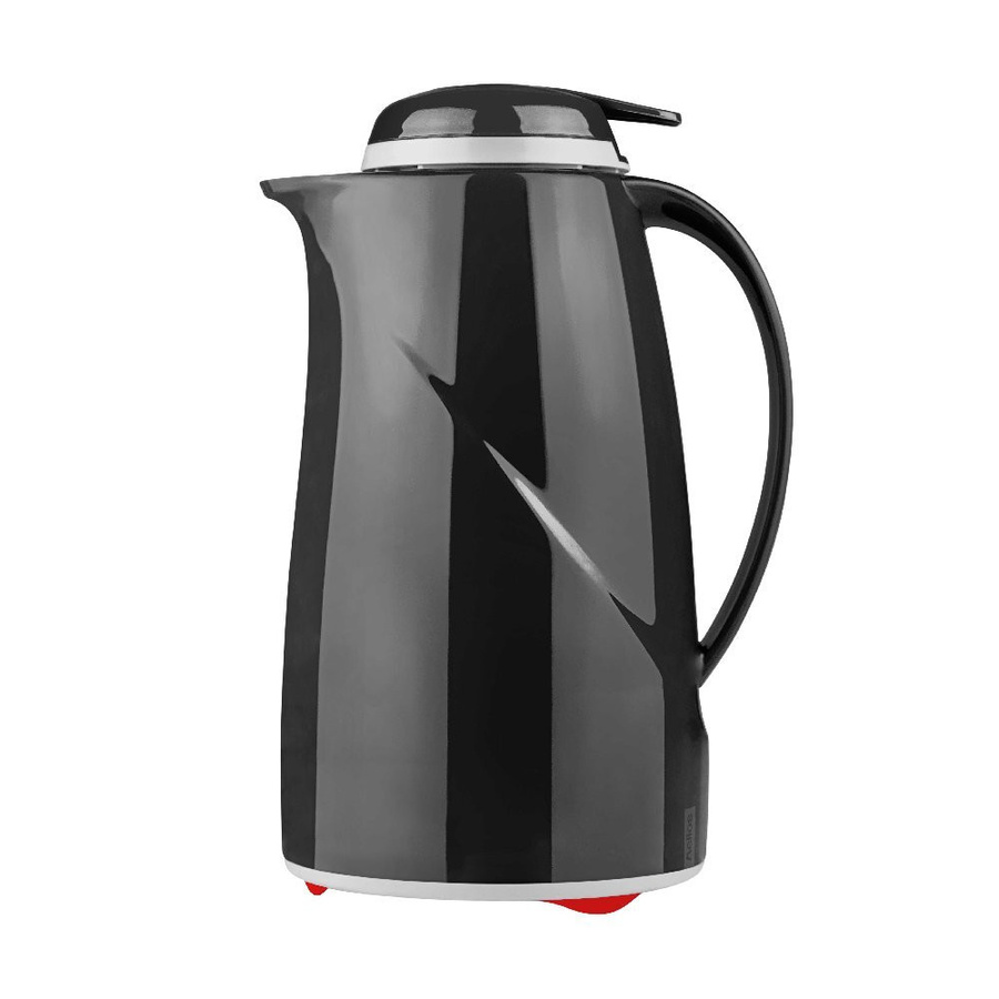 Helios Isolierkanne Wave mit DT, Schwarz, 1,0 l - Bild 1