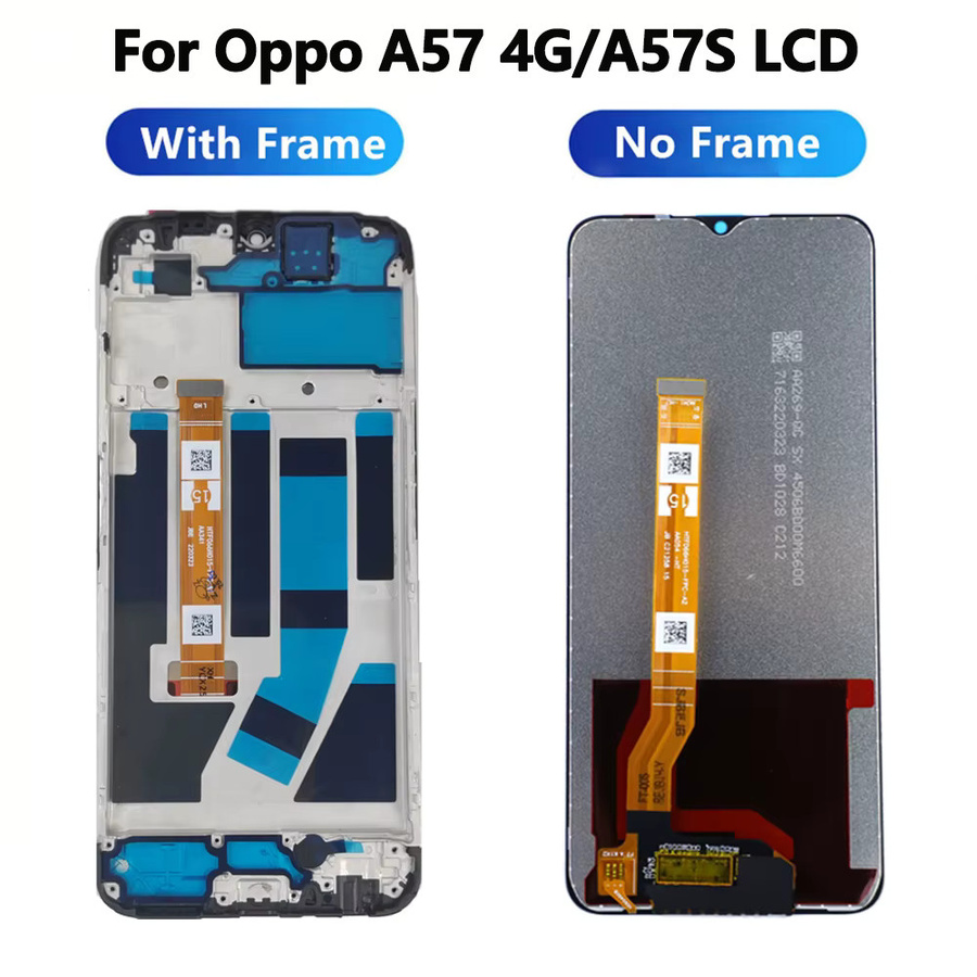 LCD Display Touchscreen Digitizer Montage für OPPO A57 4G A57s 5G in Schwarz - Bild 3