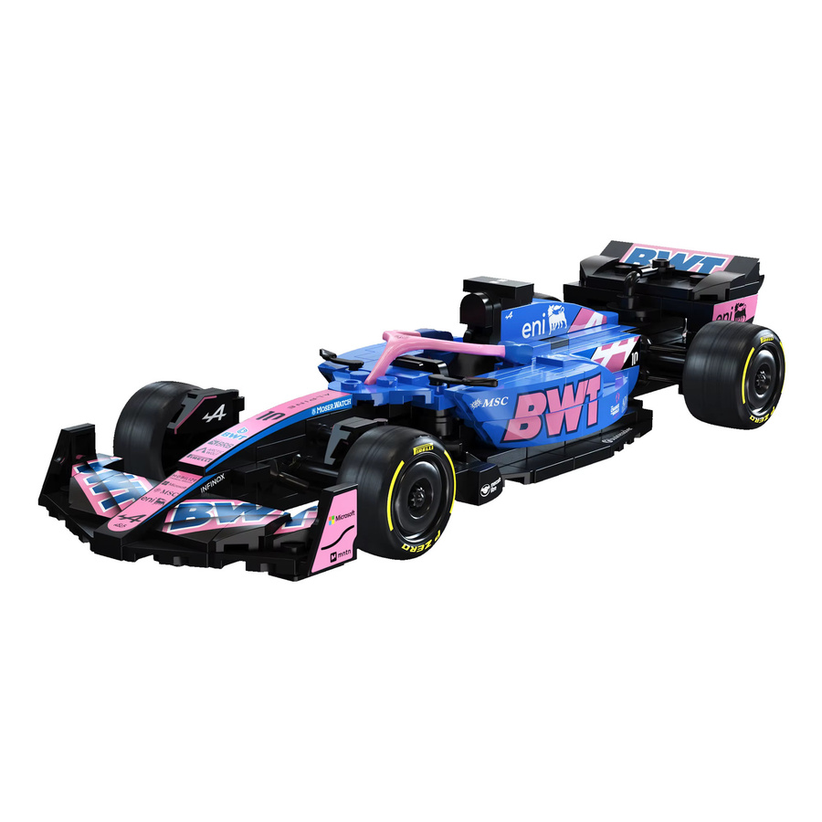 CaDA Alpine F1 A525 Formel-Rennwagen Nr. 43, Sammler-Bausteine, ab 8 Jahren - Bild 5