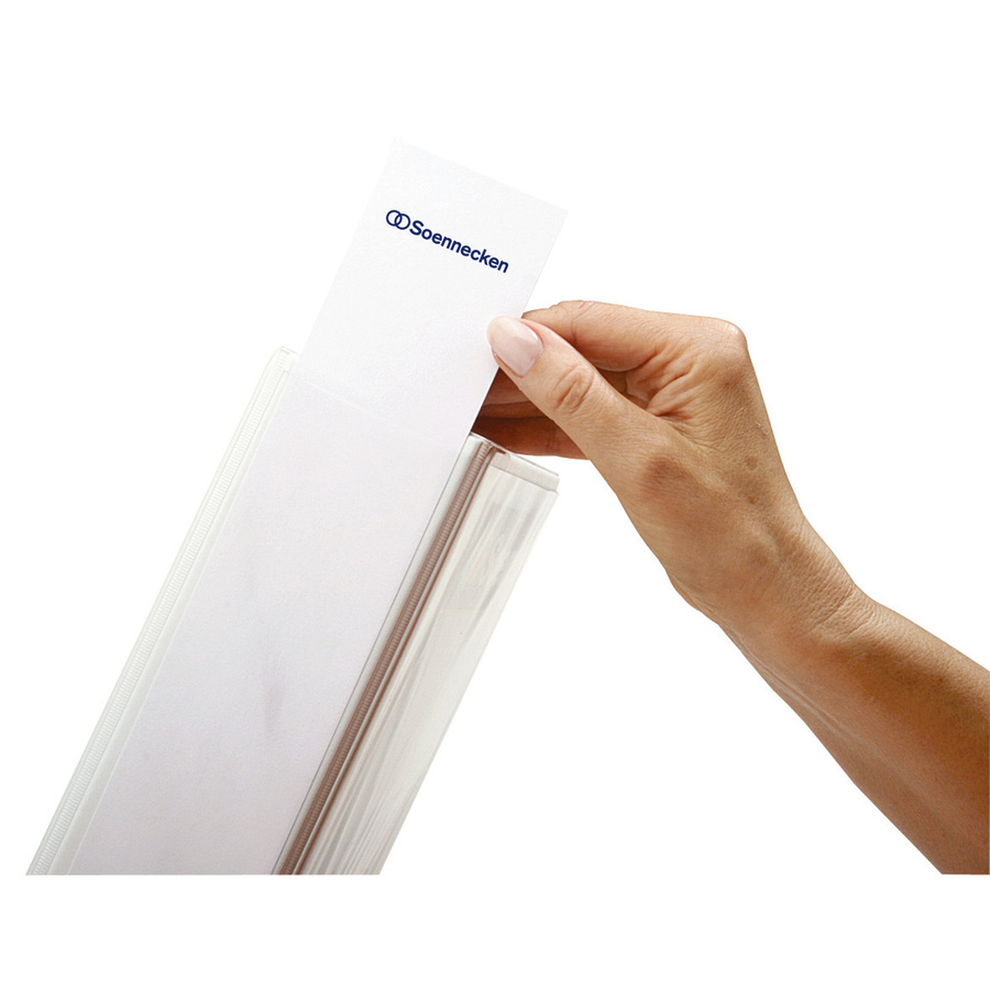 Soennecken Präsentationsringbuch A4 in Weiß mit 75 mm Ringweite - Bild 2