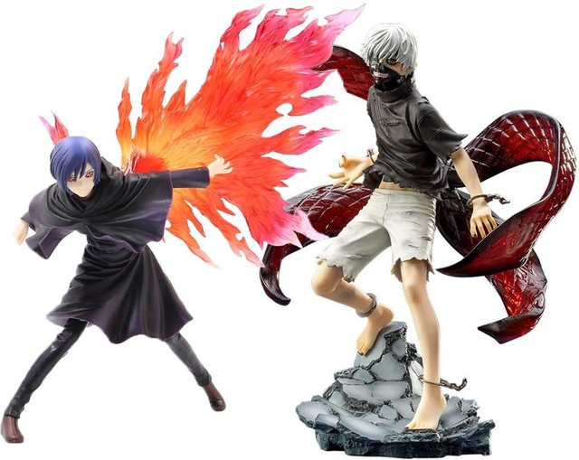 Tokyo Ghoul Kaneki Ken Touka Kirishima Anime-Figur Wende-Gesicht - Bild 1