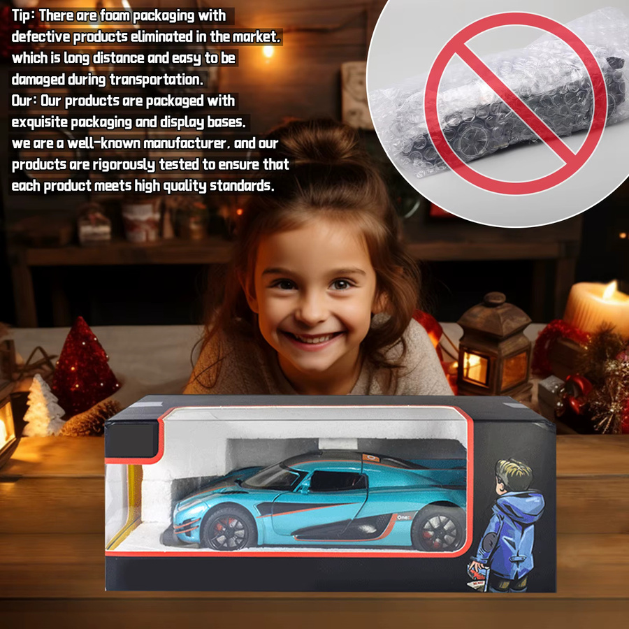 Maisto Sportwagen 1:24 Legierung mit Ton-, Licht- und Feedback-Funktion - Bild 3