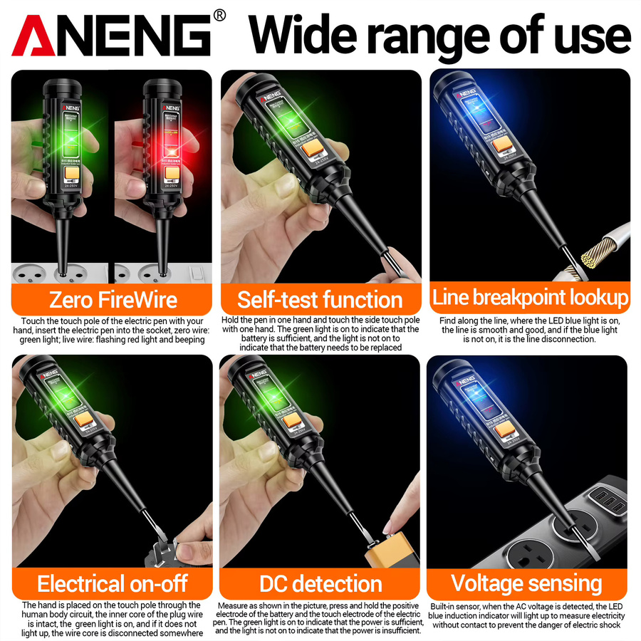 ANENG ST170 Multimeter und B15 Intelligenter Messstift Set für elektrische Wartung und Leitungsinspektion - Bild 5