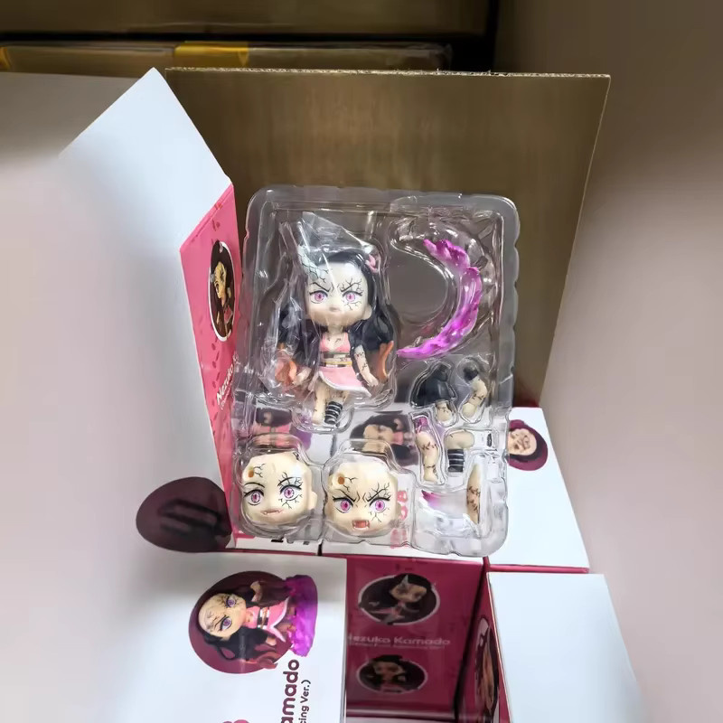 Bandai Demon Slayer Nezuko Kamado Demon March Ver Chibi, Actionfiguren - Bild 4