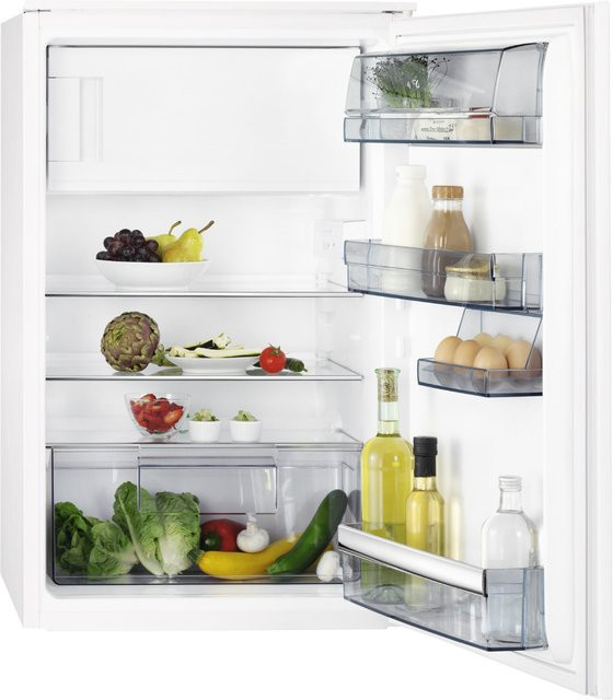 Santo SFB688E1AS Einbau-Kühlschrank mit Gefrierfach in Weiss - Bild 1