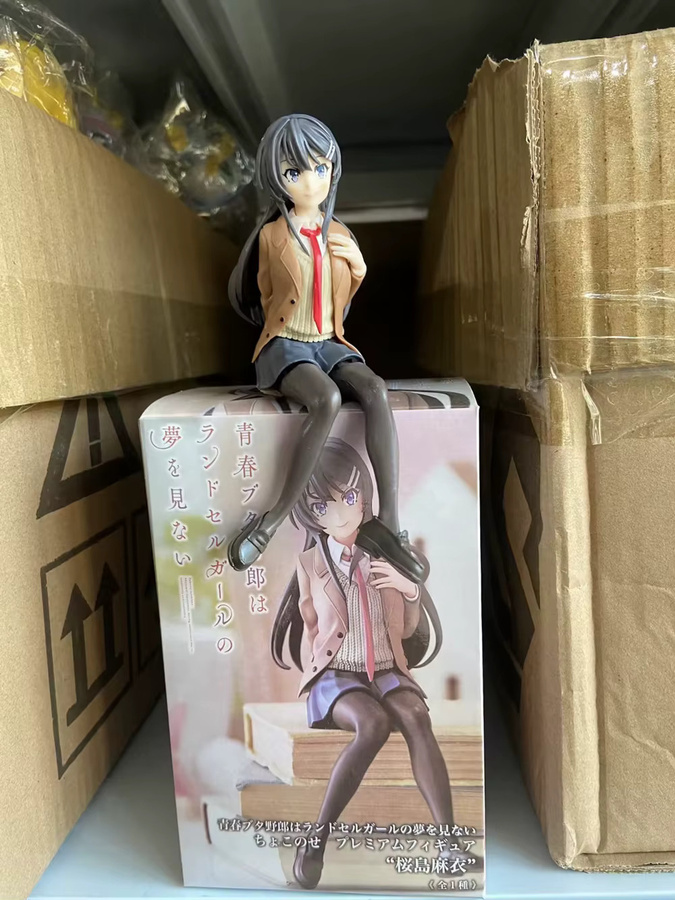 Bandai Anime-Figur Sakurajima Mai aus Dont Play with Gals, PVC Actionfigur, Höhe: 14 cm - Bild 4