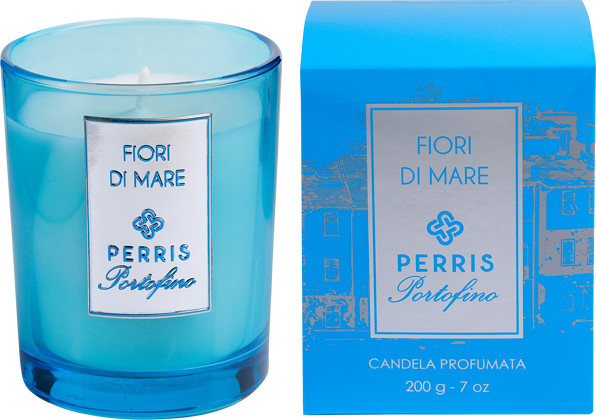 Perris Monte Carlo Portofino Fiori di Mare Duftkerze Blue Fresh Floral - Bild 1