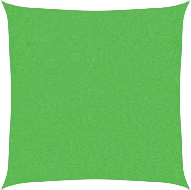 vidaXL Sonnensegel aus HDPE in Hellgrün, quadratisch, B/B: 300 x 300 cm - Bild 1