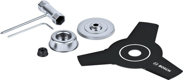 Bosch Professional Freischneider-Messer-Set aus Metall in Schwarz, 23 cm für Akku-Freischneider - Bild 1