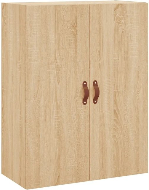 vidaXL Wandschrank Sonoma-Eiche in Braun und Beige, B/T/H: 69,5 x 34,0 x 90,0 cm - Bild 1