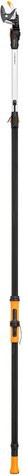 Fiskars Schneidgiraffe X-series DualAction teleskopierbar in Orange/Schwarz B/T/H: 243,9 x 10,3 x 9,3 cm - Bild 1