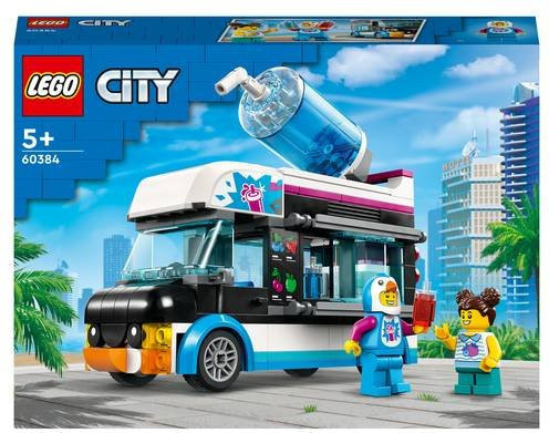 LEGO City 60384 Slush-Eiswagen Set mit Pinguin und Eiscreme für Kinder ab 5 Jahren - Bild 1