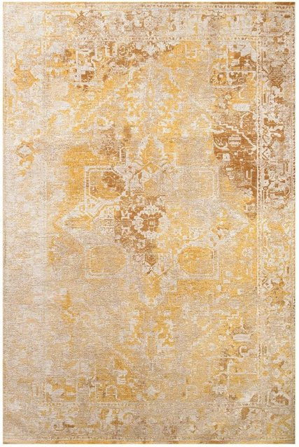 Lola&Moi Teppich Golden Wall in Gold, Breite: 200 cm, Tiefe: 280 cm - Bild 1