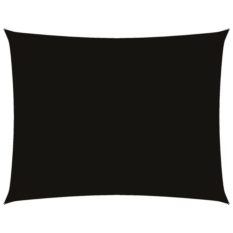 Furnicato Sonnensegel aus Oxford-Gewebe rechteckig in Schwarz, B x L: 4 x 6 m - Bild 2