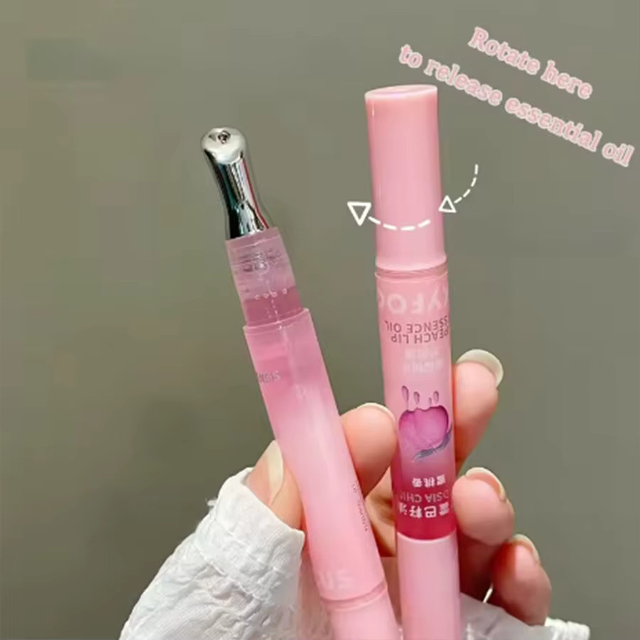 Pinkyfocus Peach Lip Oil, glänzend, Unisex - Bild 2