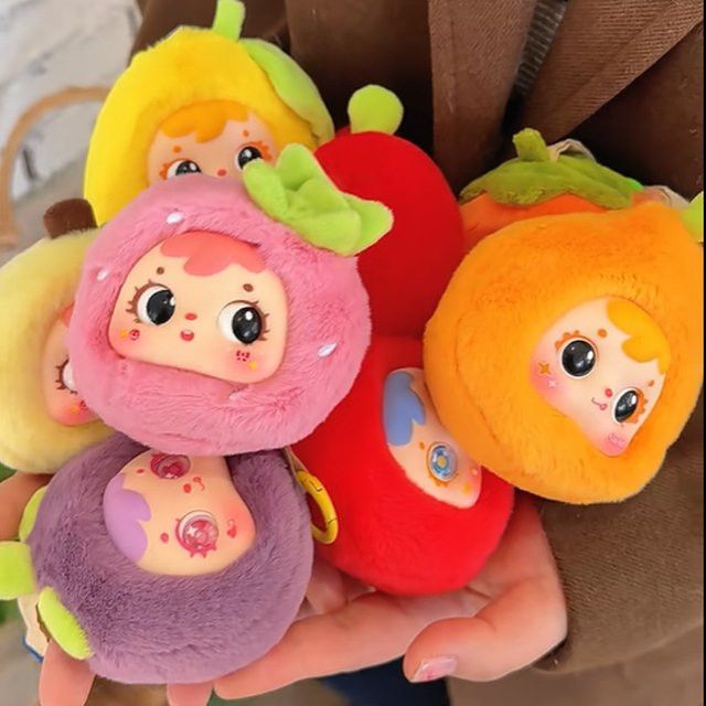 52TOYS Samuel Enough Verlockende Plüsch-Blindbox-Serie Obstpuppen als bunte Anhänger und Dekorationen - Bild 1
