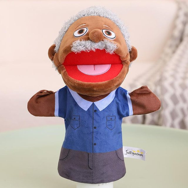 Binchi Fitness Finger Handpuppe Plüsch, 28-33cm, ab 3 Jahre - Bild 1