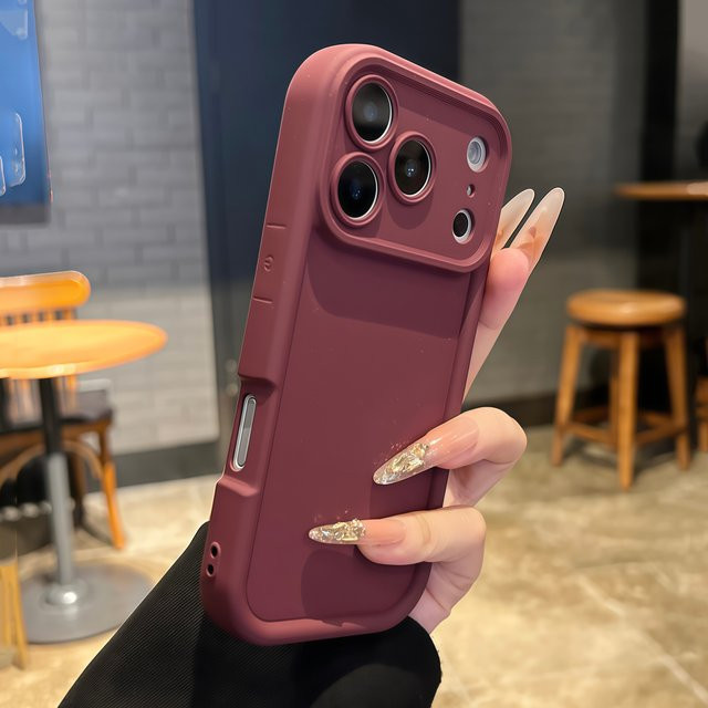 Stoßfeste Schutzhülle für iPhone in Braun von VOUVI - Bild 1