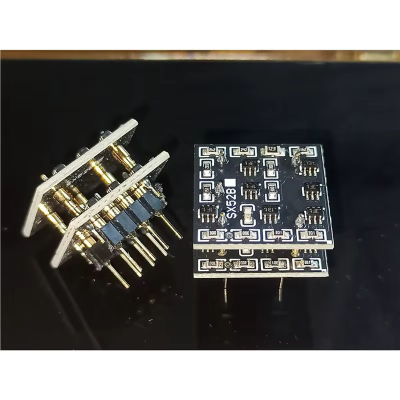 MiLESEEY B68C SX52B Dual-Operationsverstärker-Modul mit Opa1612-Chip für Audio-Vorverstärker, DAC und Kopfhörerverstärker, 4 Stück, Schwarz - Bild 2