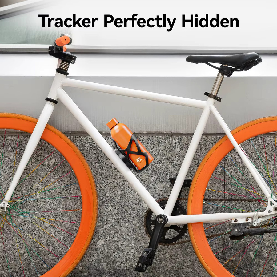 MiLi Air Tracker Tag mit Fahrradflaschenhalter, wasserdichter MiTag Item Finder kompatibel mit Apple Find My (iOS) - Bild 4