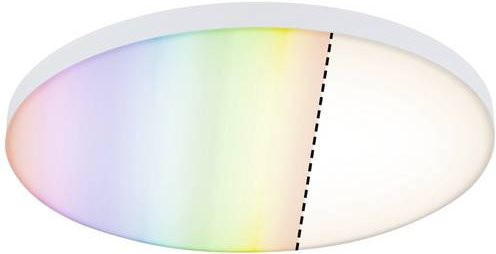 Paulmann Velora 79897 LED-Deckenleuchte RGBW in Weiß mit Zigbee-Funktion, rund, 22W - Bild 1