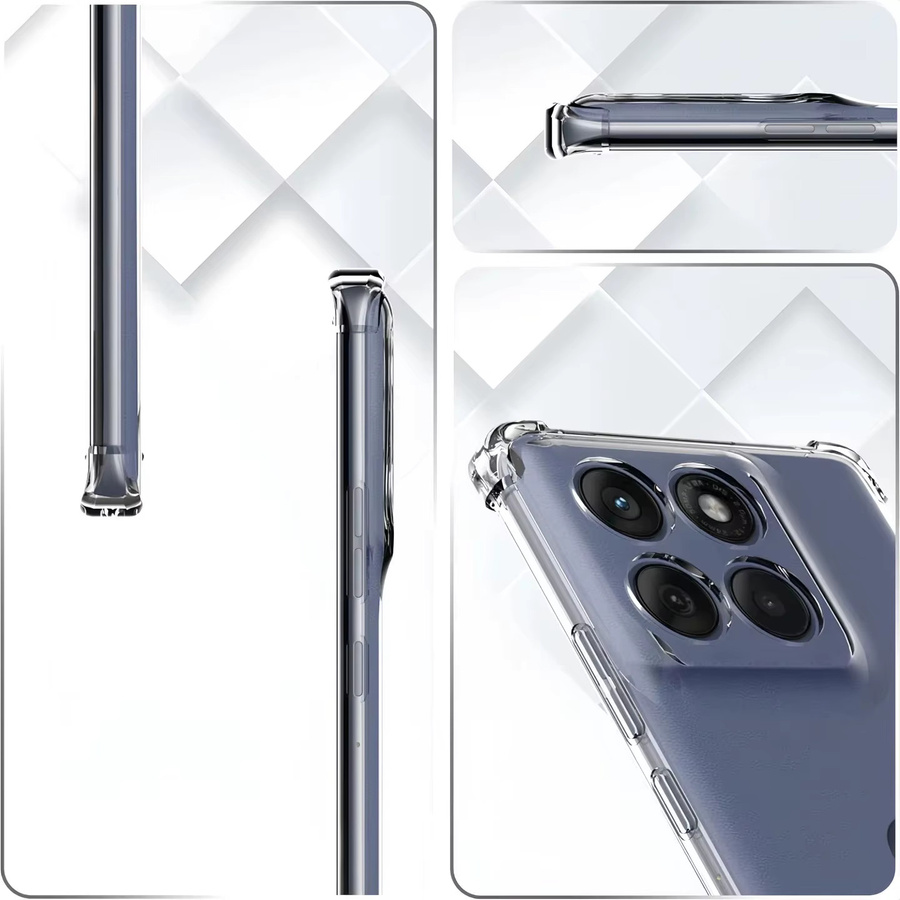 Stoßfeste transparente TPU-Handyhülle von Motorola für Moto Edge 70, Edge 60 Pro, Edge 60 Fusion und Edge 50 Fusion - Bild 4