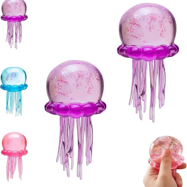NeeDoh Quallen-Quetsch-Stressball, Fidget Squeeze, multicolour - Bild 1