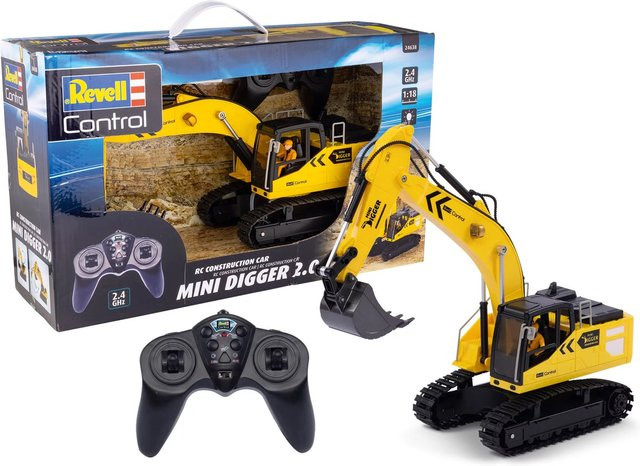 Revell RC Bagger Funktionsmodell 1:18 Metall - Bild 3