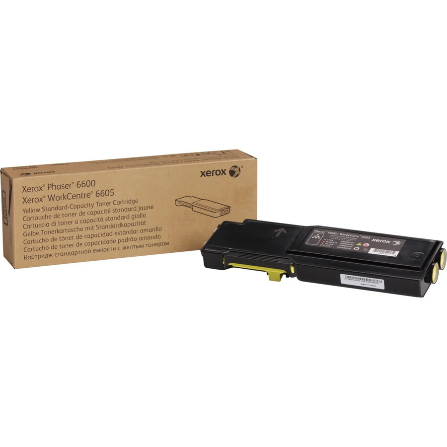 Xerox Toner Gelb 106R02247 für Phaser 6600 und WorkCentre 6605 - Bild 1