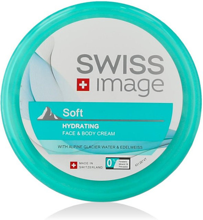 SWISS Image Weiche Feuchtigkeitscreme für Gesicht & Körper, 200 ml, Trockene Haut