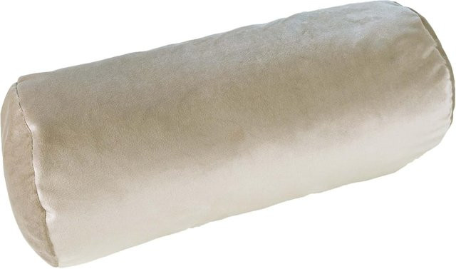 Nackenrolle Cozy Samt in Beige - Bild 1