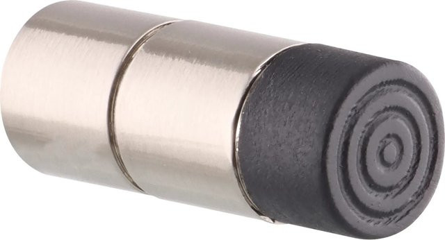Wagner Wandtürstopper in Edelstahl Optik, Silber, Durchmesser: 12 mm, Höhe: 30 mm - Bild 1